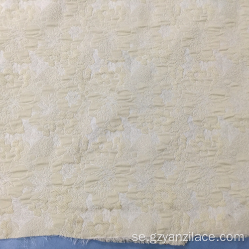 Beige Brocade Fabric Jacquard Fabric